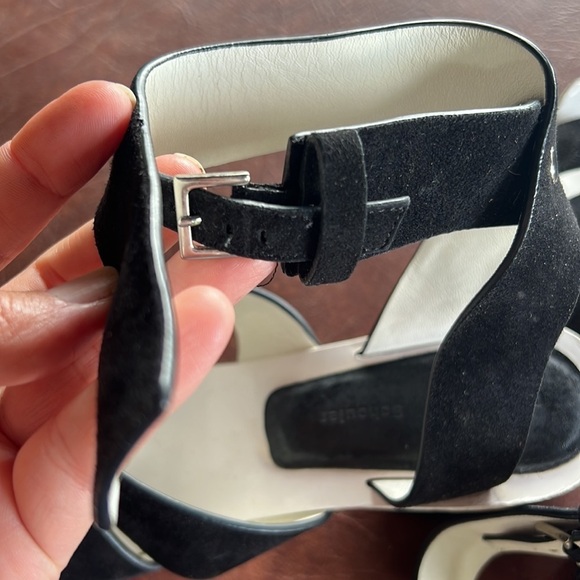 Proenza Schouler Suede Sandal with Copper Heel - Picture 12 of 13